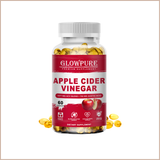 Apple Cider Vinegar Capsules, Adult Daily Wellness Supplement, 60 Count