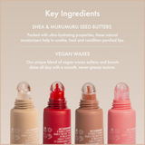 Tinted Lip Butter Balm – Hydrating Vegan Lip Balm for Moisture & Shine – Cherry