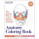 Anatomy Coloring Book – Interactive Human Anatomy Study Guide with Medical Illustrations & Self-Testing System