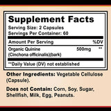 Cinchona Bark Wellness Support Capsules, 60 Count