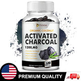 Activated Charcoal Digestive Support Capsules, 60 Count