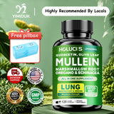 Mullein Leaf Respiratory Support Capsules with Vitamin C, 120 Count
