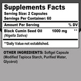 Black Seed Oil Wellness Support Capsules, 60 Count